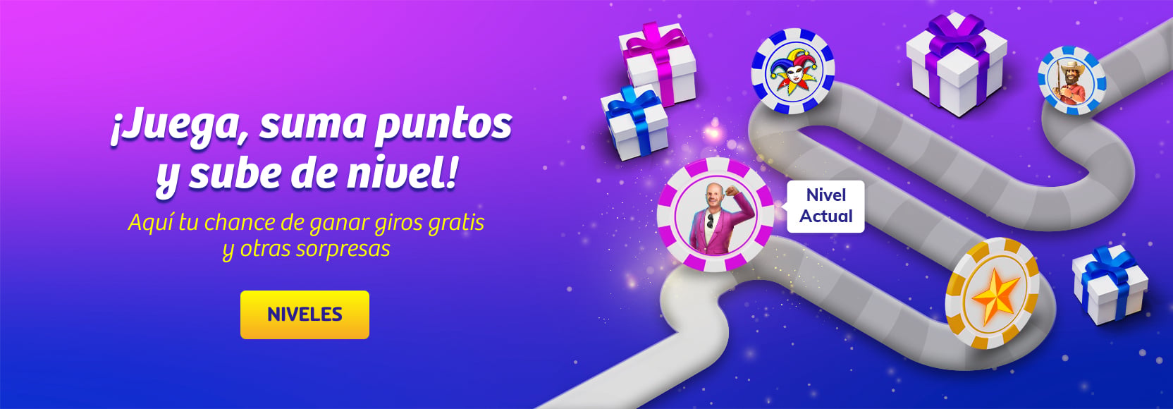 Niveles UZU: sube y cobra recompensas